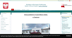 Desktop Screenshot of bip.cmielow.pl